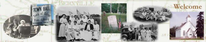 Berne Historical Project home page banner<br.>Designed by Joan Wright